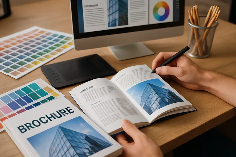 Een complete handleiding voor het ontwerpen en drukken van brochures